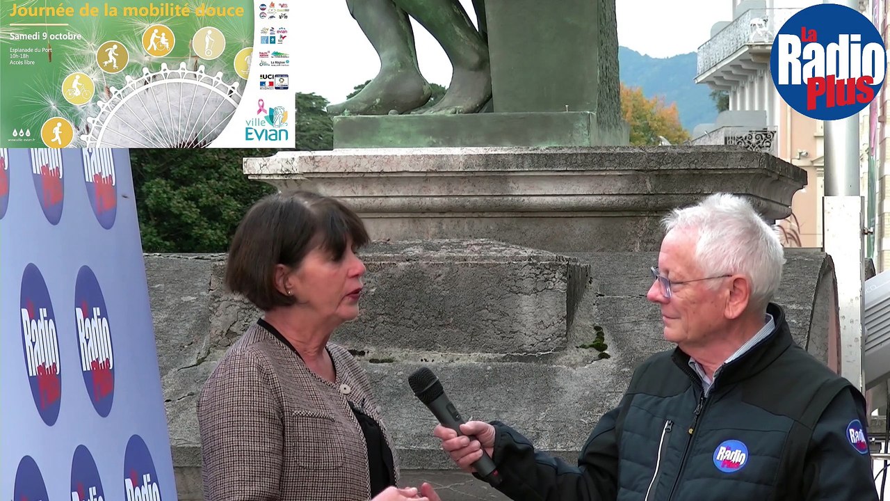 Interview de Mme le Maire d'Evian par La Radio Plus