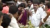 Teary-eyed Sasikala pays respects at Jaya memorial, first visit since release from prison