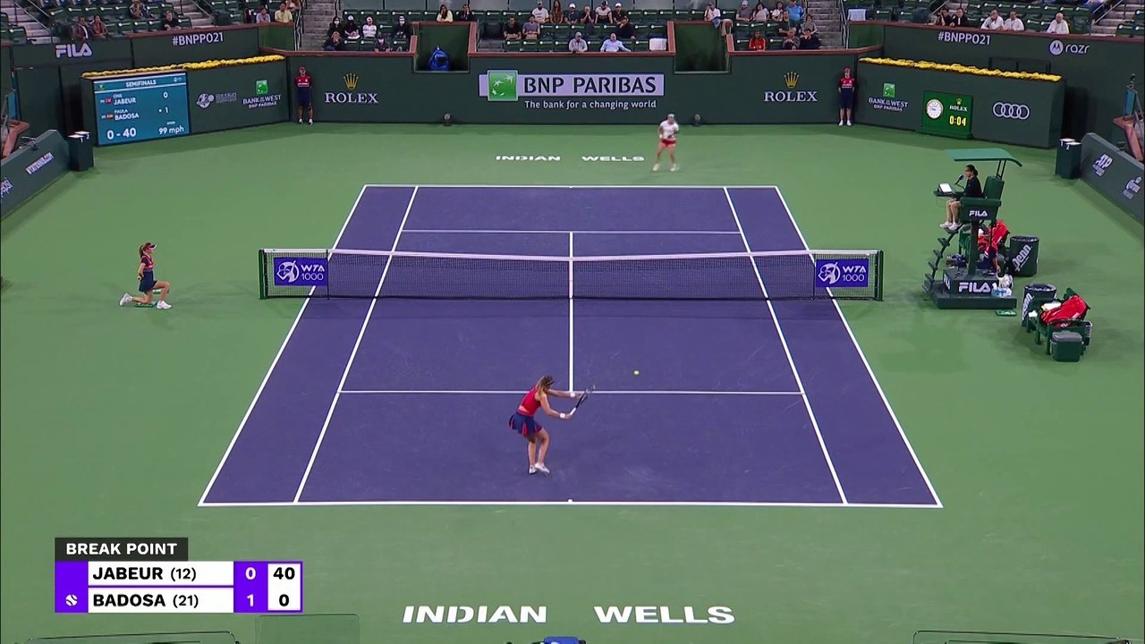 Highlights: Badosa steht im Indian-Wells-Finale