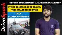 Tata Harrier Sudarshan Bharat Parikrama Rally Details In Tamil  | 47 Cammandos, 7,500 km travel
