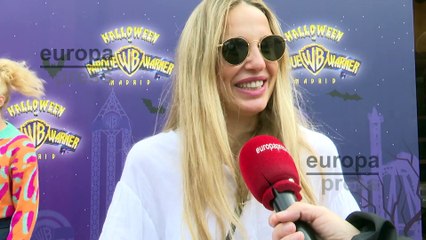 Carola Baleztena asiste a la presentación de Halloween del Parque Warner