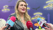 Carlota Corredera asiste a la presentación de Halloween del Parque Warner