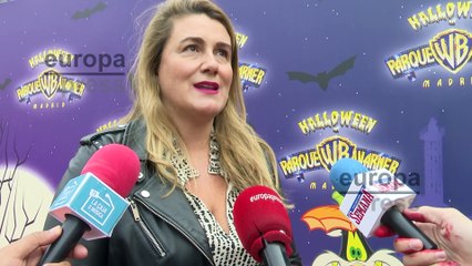 Carlota Corredera asiste a la presentación de Halloween del Parque Warner