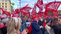 Manifestazione Roma, San Giovanni canta Bella Ciao - Video