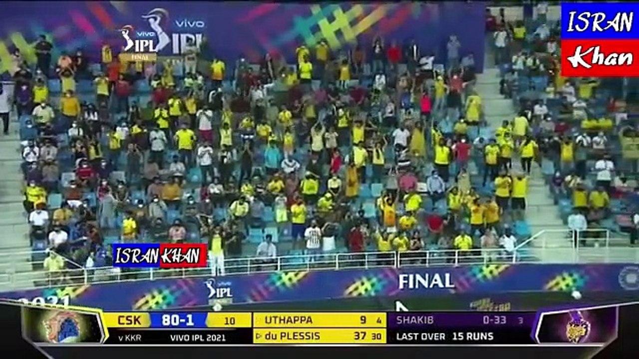 Vivo ipl 2021 csk vs kkr final match