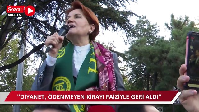 Akşener Bursa'da vatandaşa seslendi: Beraber bu harami düzeni el ele verip yıkacak mıyız?