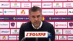 Gourvennec : « Une défaite qui n'était pas prévue » - Foot - L1 - Lille