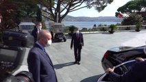 Erdoğan ve Merkel, Huber Köşkü'nde