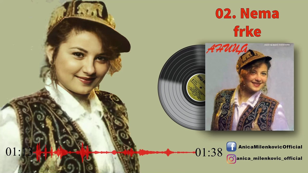Anica Milenkovic - Nema frke - (Official Audio 1993)