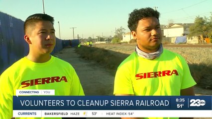 Local business volunteers to cleanup railway