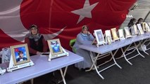 Evlat hasreti çeken yüreği yanık Özcan ailesi hem Diyarbakır'da hem de Muş'ta eylemde
