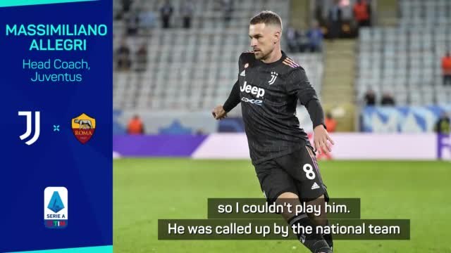 Allegri defends role of Ramsey this season