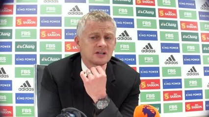 Solskjaer disappointed by Utd performance in 4-2 Leicester defeat