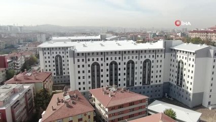 KYK'nın 5 yıldızlı otel ayarında öğrenci yurdu yeni öğrencilerini ağırlamak için gün sayıyor