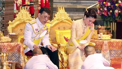 ในหลวง ราชินี เสด็จพร้อมเจ้าฟ้าพัชรกิติยาภา เจ้าคุณพระสินีนาฏ ในการพระราชพิธีทรงบำเพ็ญพระราชกุศล ร.9