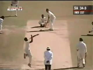 Anil Kumble DECIMATE South African BATTING @KANPUR 3rd TEST 1996!!!RARE GOLD!!!
