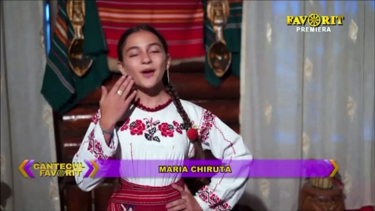 Cristina Maria Chiruta - Astazi este sarbatoare-n sat (Cantecul favorit - Favorit TV - 02.10.2021)