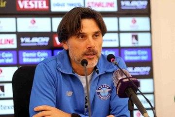 Vincenzo Montella: "Kaybettiğimiz için üzgünüz"
