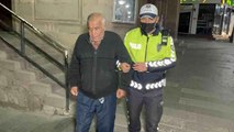 İş umuduyla geldiği Aksaray'da sokakta kalan yaşlı adama polis yardım eli uzattı