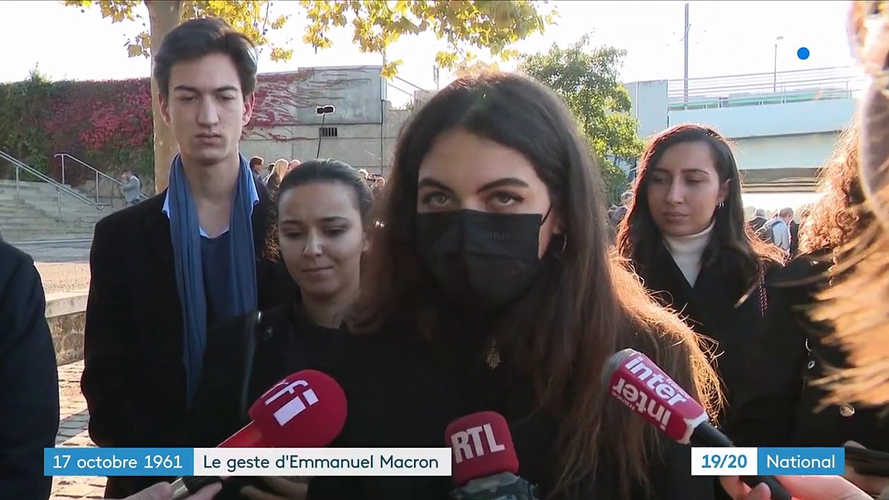 Massacre du 17 octobre 1961 : l'hommage d'Emmanuel Macron aux Algériens