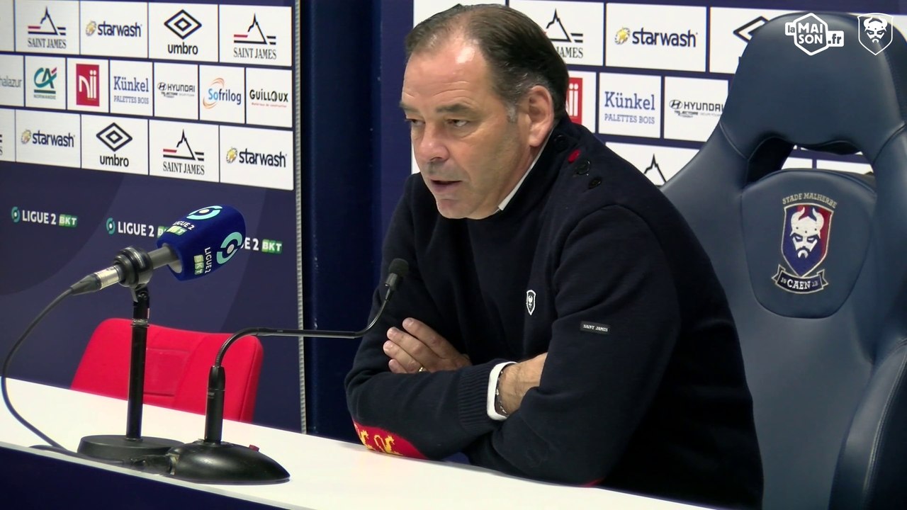 J12 Ligue 2 BKT : les réactions de S.Moulin et A.Mendy après SMCaen 2-2 Le Havre AC