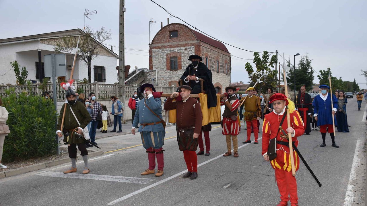 El emperador Carlos V pernocta en Valdestillas