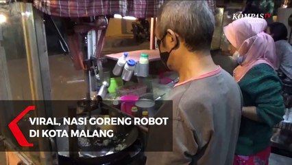 Melihat Nasi Goreng Robot Yang Viral di Kota Malang