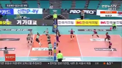 돌아온 배구의 계절…남녀 디펜딩챔피언 승리 합창