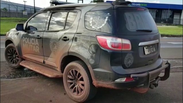 BPFron realiza abordagens a ônibus de passageiros em Cascavel