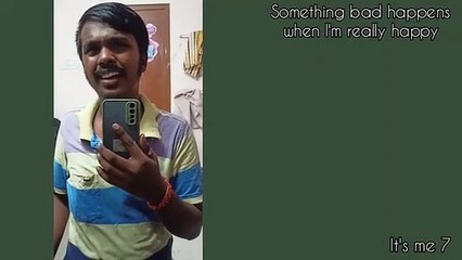 When you are too happy