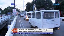 Bulacan, Apayao, at Capiz, GCQ mula bukas hanggang Oct. 31 | 24 Oras News Alert