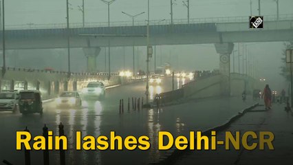 Rain lashes Delhi-NCR
