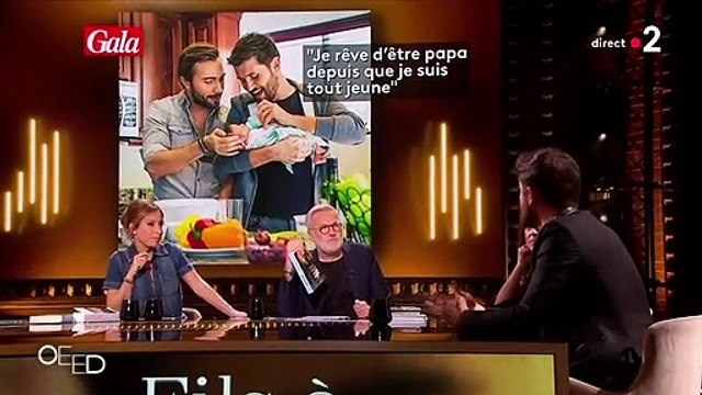 Christophe Beaugrand revient sur son enfance et son désir d'avoir un enfant chez Laurent Ruquier
