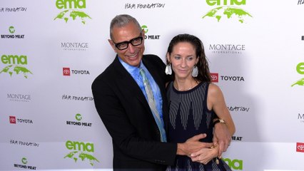 Jeff Goldblum, Emilie Goldblum "2021 EMA Awards Gala" Green Carpet