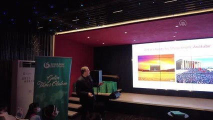 Pekin Yunus Emre Enstitüsü, küçük Çinli öğrencileri ağırladı