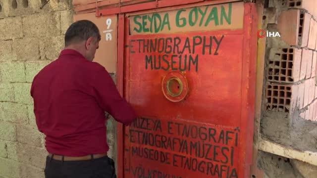 Çöplük ve ahırdan topladığı antika eserlerden Etnografya Müzesi kurdu