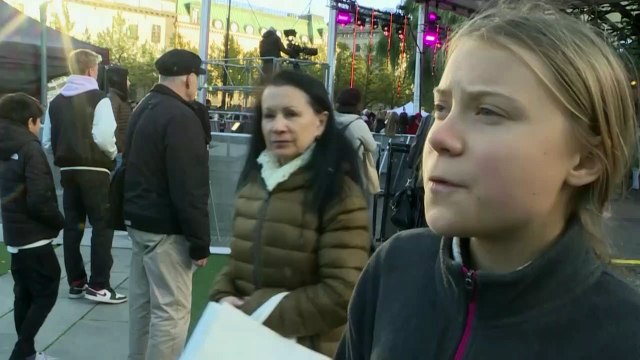 La COP26 n'amènera pas de grand changement , déplore Greta Thunberg