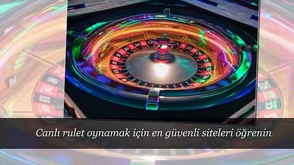 En Güvenli Rulet Siteleri