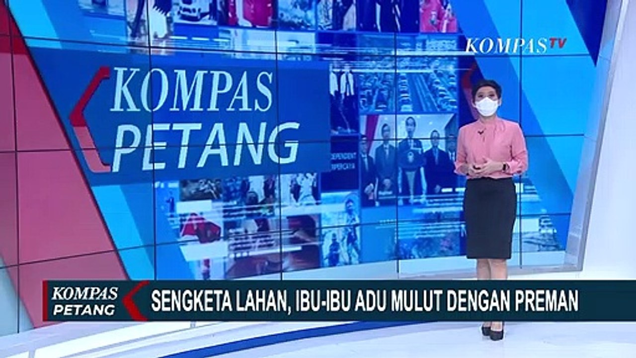 Emak-emak Terlibat Adu Mulut Lawan Preman, Diduga Terkait Sengketa Lahan!