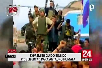Cusco: Guido Bellido continúa dando polémicas declaraciones