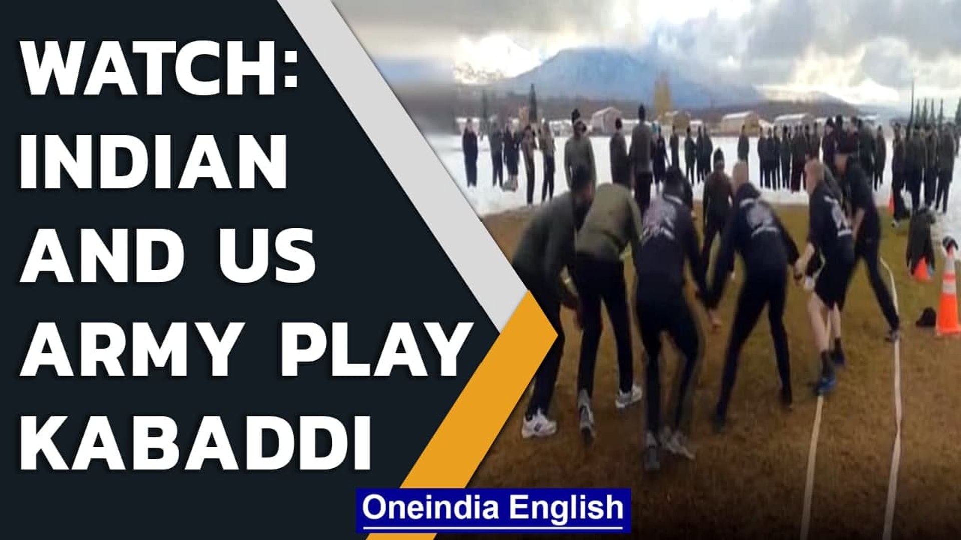 Indian and US soldiers play kabaddi and other games in Alaska | Ex Yudh Abhyas 21 | Oneindia News