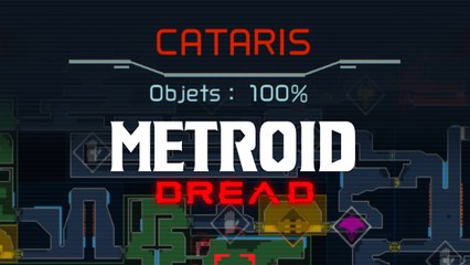 100% Metroid Dread, Cataris : Réserves de missiles, energy tanks... Tous les objets