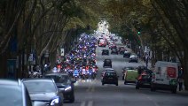 Motociclistas portugueses protestam