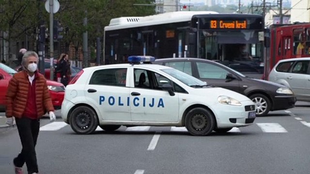 Manifestações antigovernamentais na Sérvia