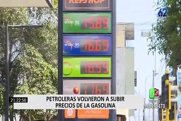 Dólar vuelve a incrementarse ligeramente y aumenta el precio de combustibles