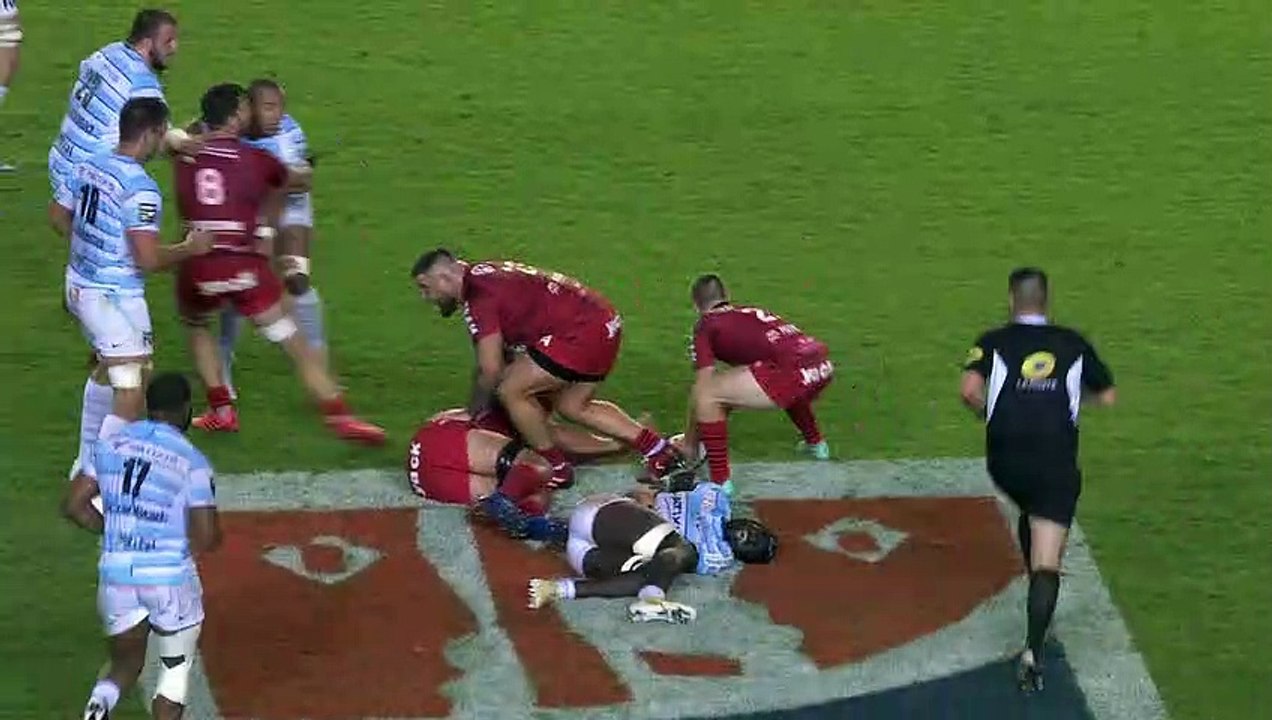 TOP 14 - Essai de Duncan PAIA'AUA (RCT) - RC Toulon - Racing 92 - J07 - Saison 2021/2022