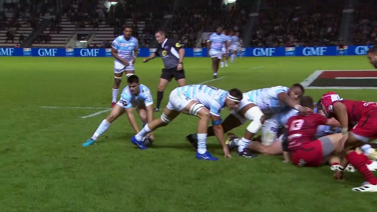 TOP 14 - Essai de Ibrahim DIALLO (R92) - RC Toulon - Racing 92 - J07 - Saison 2021/2022