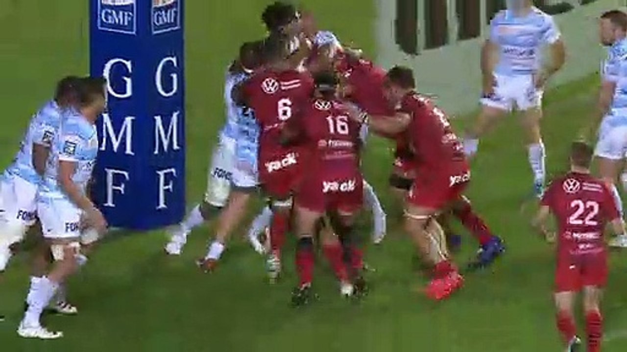 TOP 14 - Essai de Brian ALAINU'UESE (RCT) - RC Toulon - Racing 92 - J07 - Saison 2021/2022