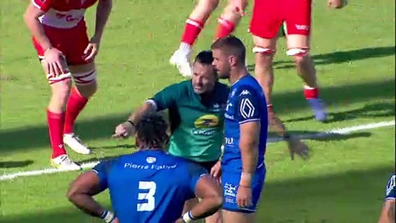 TOP 14 - Essai de Wilfrid HOUNKPATIN 2 (CO) - Castres Olympique - Biarritz Olympique - J07 - Saison 2021/2022