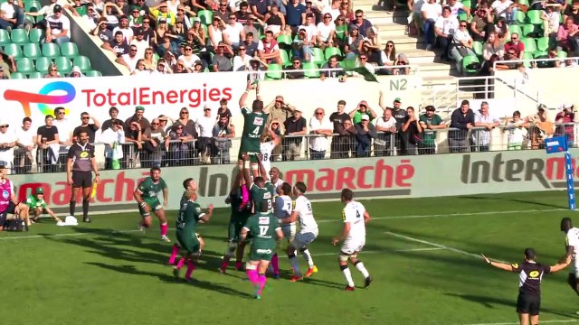 TOP 14 - Essai de Youri DELHOMMEL (SP) - Section Paloise - Union Bordeaux-Bègles - J07 - Saison 2021/2022